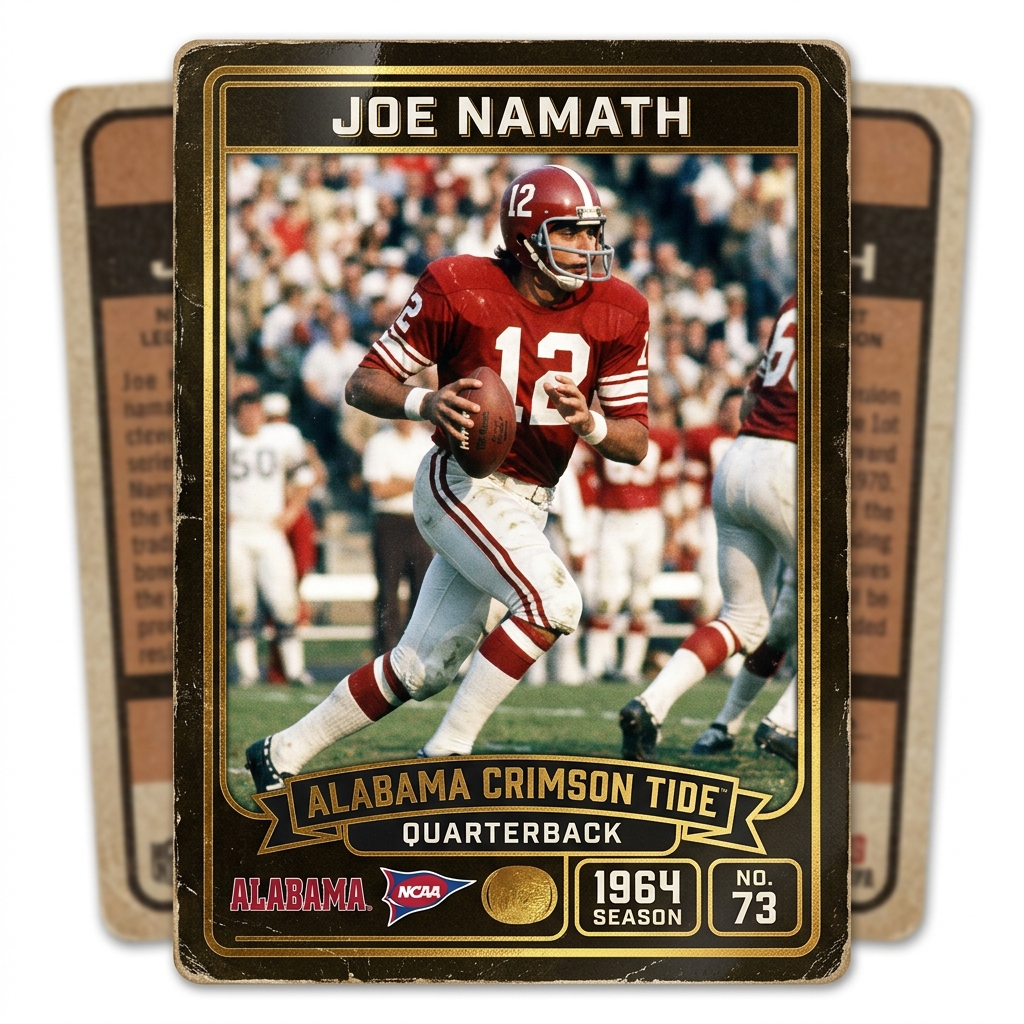 Joe Namath Card