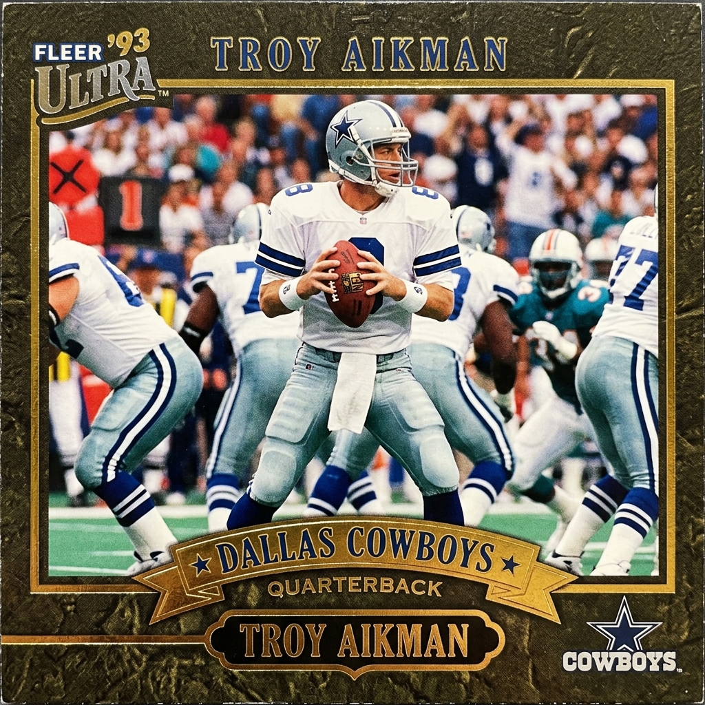 Troy Aikman Card